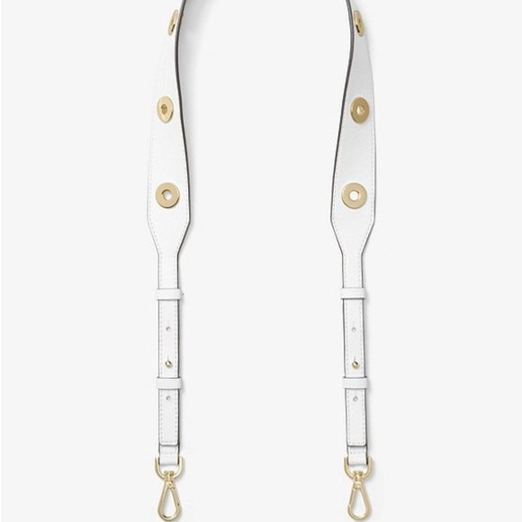 NWT MICHAEL KORS Studded Leather Shoulder Strap - Picture 2 of 8